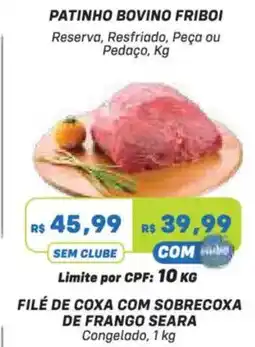 Prezunic Patinho bovino friboi oferta