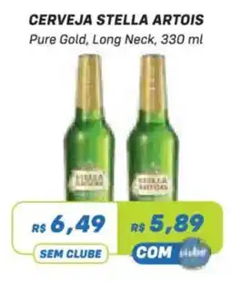 Prezunic Cerveja stella artois pure gold, long neck oferta