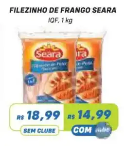 Prezunic Filezinho de frango seara oferta