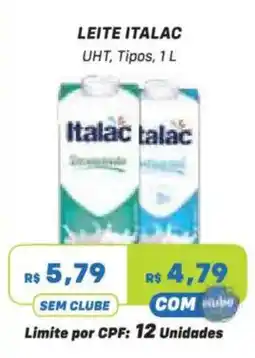 Prezunic Leite italac uht, tipos, 1 l oferta