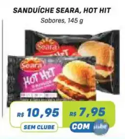 Prezunic Sanduíche seara, hot hit oferta