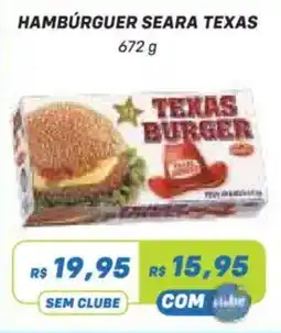 Prezunic Hambúrguer seara texas oferta