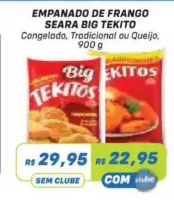 Prezunic Empanado de frango seara big tekito oferta