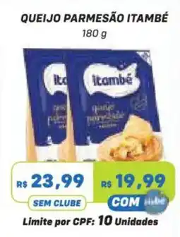 Prezunic Queijo parmesão itambé oferta