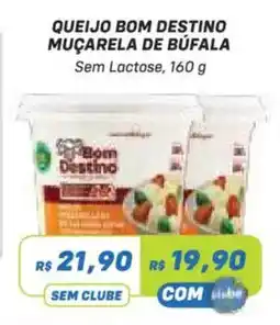 Prezunic Queijo bom destino muçarela de búfala oferta