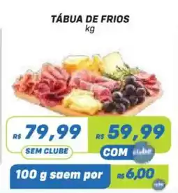 Prezunic tábua de frios oferta