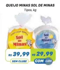 Prezunic Queijo minas sol de minas oferta