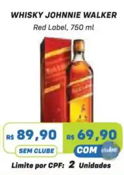 Prezunic Whisky Johnnie Walker Red Label oferta