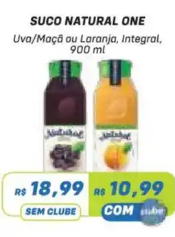 Prezunic sucu natural one uva/maçã ou laranja integral oferta