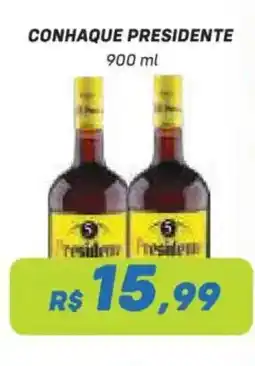 Prezunic Conhaque presidente oferta