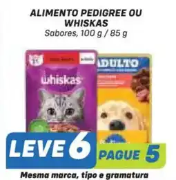 Prezunic Alimento pedigree ou whiskas oferta