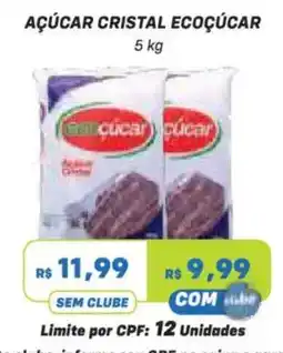 Prezunic Açúcar cristal ecoçúcar oferta