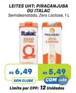 Prezunic Leites uht: piracanjuba ou italac oferta