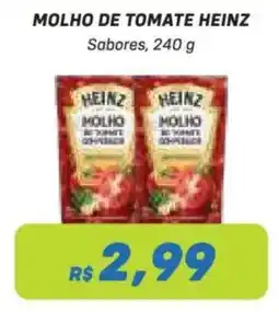 Prezunic molho de tomate heinz oferta
