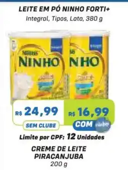 Prezunic Leite em pó ninho fortif+ integral, tipos, lata oferta