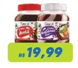 Prezunic Creme de avelãs oferta