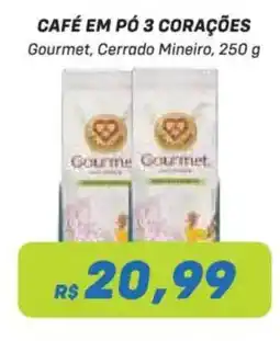 Prezunic Café em pó 3 corações oferta