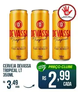 Rede Parceria Cerveja devassa tropical lt oferta