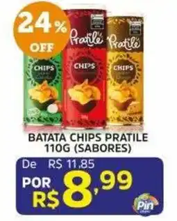 Pinheiro Supermercado batata chips pratile oferta