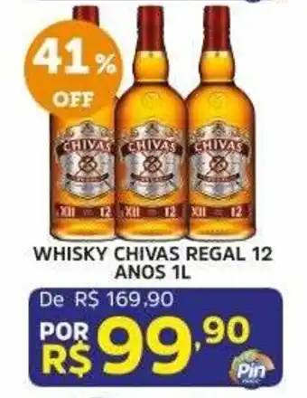 Whisky chivas regal 12 anos
