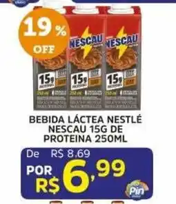 Pinheiro Supermercado Bebida láctea nestlé nescau 15g de proteína oferta