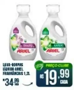 Rede Parceria lava-roupas líquido ariel fragrâncias 1,2l oferta
