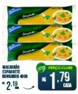 Rede Parceria Macarrão espaguete bonsador oferta