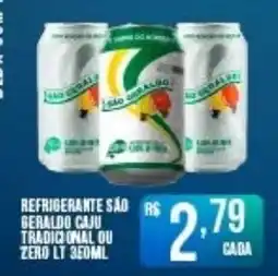 Rede Parceria Refrigerante são geraldo caju tradicional ou zero lt 350ml oferta
