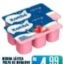 Rede Parceria Iogurte polpa de morango oferta