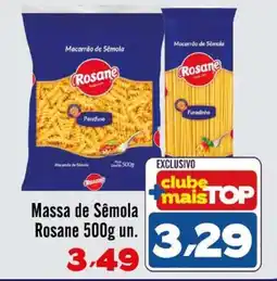 Rede Top Massa de Sêmola Rosane oferta