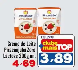 Rede Top Creme de Leite Piracanjuba Zero Lactose oferta