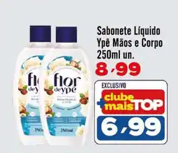 Rede Top Sabonete Líquido Ypê Mãos e Corpo oferta