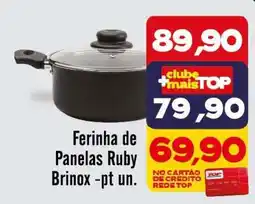 Rede Top Ferinha de Panelas Ruby Brinox oferta