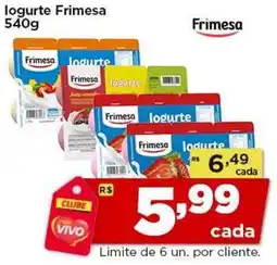 Rede Vivo logurte frimesa oferta