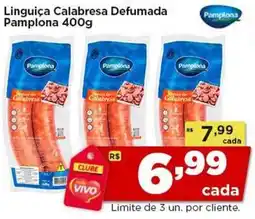 Rede Vivo Linguiça Calabresa Defumada Pamplona oferta