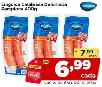Linguiça Calabresa Defumada Pamplona