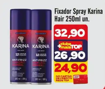 Fixador spray karina hair