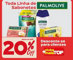 Rede Top Toda Linha de Sabonetes Palmolive oferta