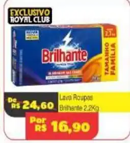 Royal Supermercados Lava Roupes Brilhante oferta