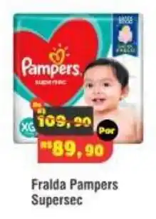 Fralda Pampers Supersec