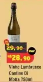 Royal Supermercados Vinho lambrusco oferta