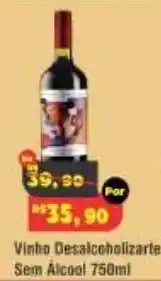 Royal Supermercados Vinho Desalcoholizante Sem Álcool oferta