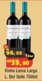 Royal Supermercados Vinho Loma Larga oferta