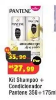 Royal Supermercados Kit Shampoo + Condicionador Pantene oferta
