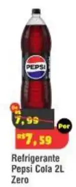 Royal Supermercados Refrigerante Pepsi Cola 2L Zero oferta