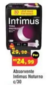 Royal Supermercados Absorvente intimus noturno oferta
