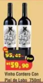 Royal Supermercados Vinho Cordero Con Piel de Lobo oferta