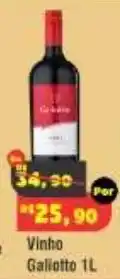 Royal Supermercados Vinho galiotto oferta