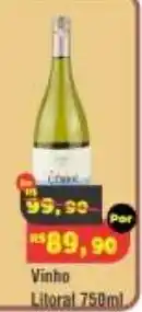 Royal Supermercados Vinho Litoral oferta