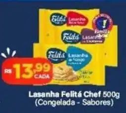 Super Show Lasanha felita chef oferta